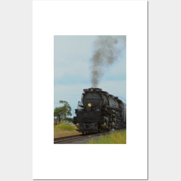 Big Boy 4014 Come Back 2021 with smoke and steam!! Wall Art by ROBERTDBROZEK